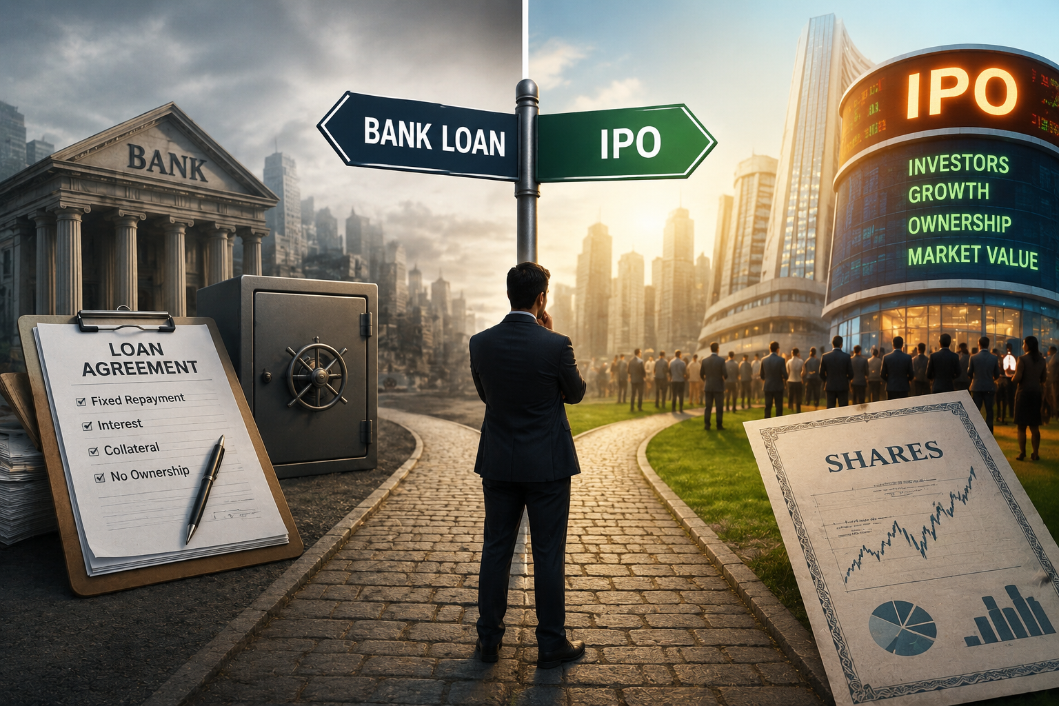 Why Do Companies Raise Money Through IPOs Instead of Bank Loans?